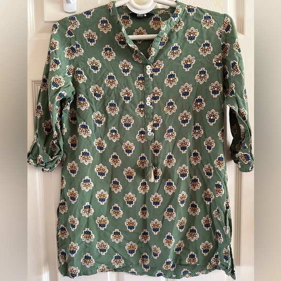 Women’s Indya Blouse-Size Large - Picture 1 of 10